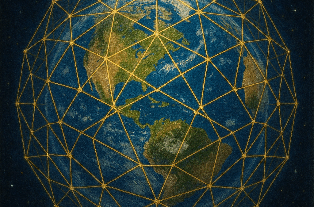 Rede Cristalina: O Coração de Luz que Conecta Almas à Nova Terra